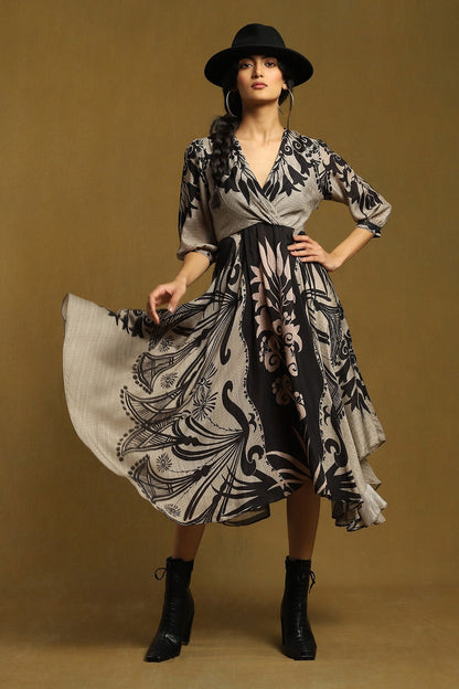 Black Premium Designer Dress – Festive Favorite