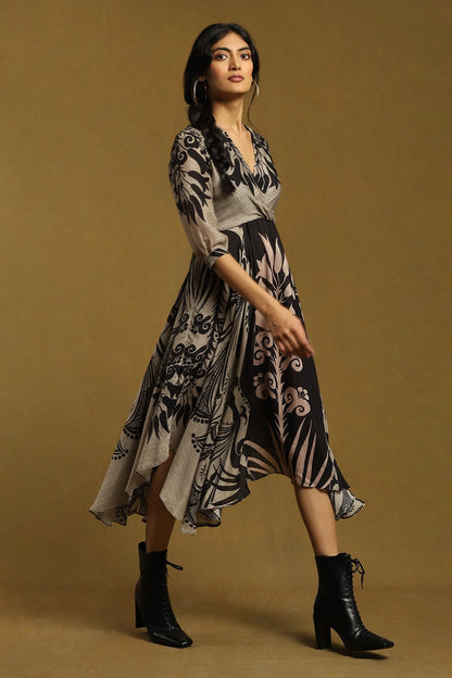 Black Premium Designer Dress – Festive Favorite