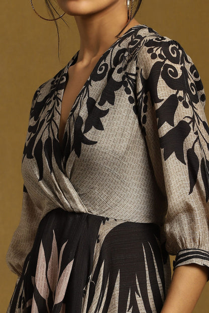 Black Premium Designer Dress – Festive Favorite