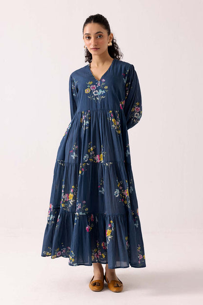 Blue Premium Designer Dress – High Demand