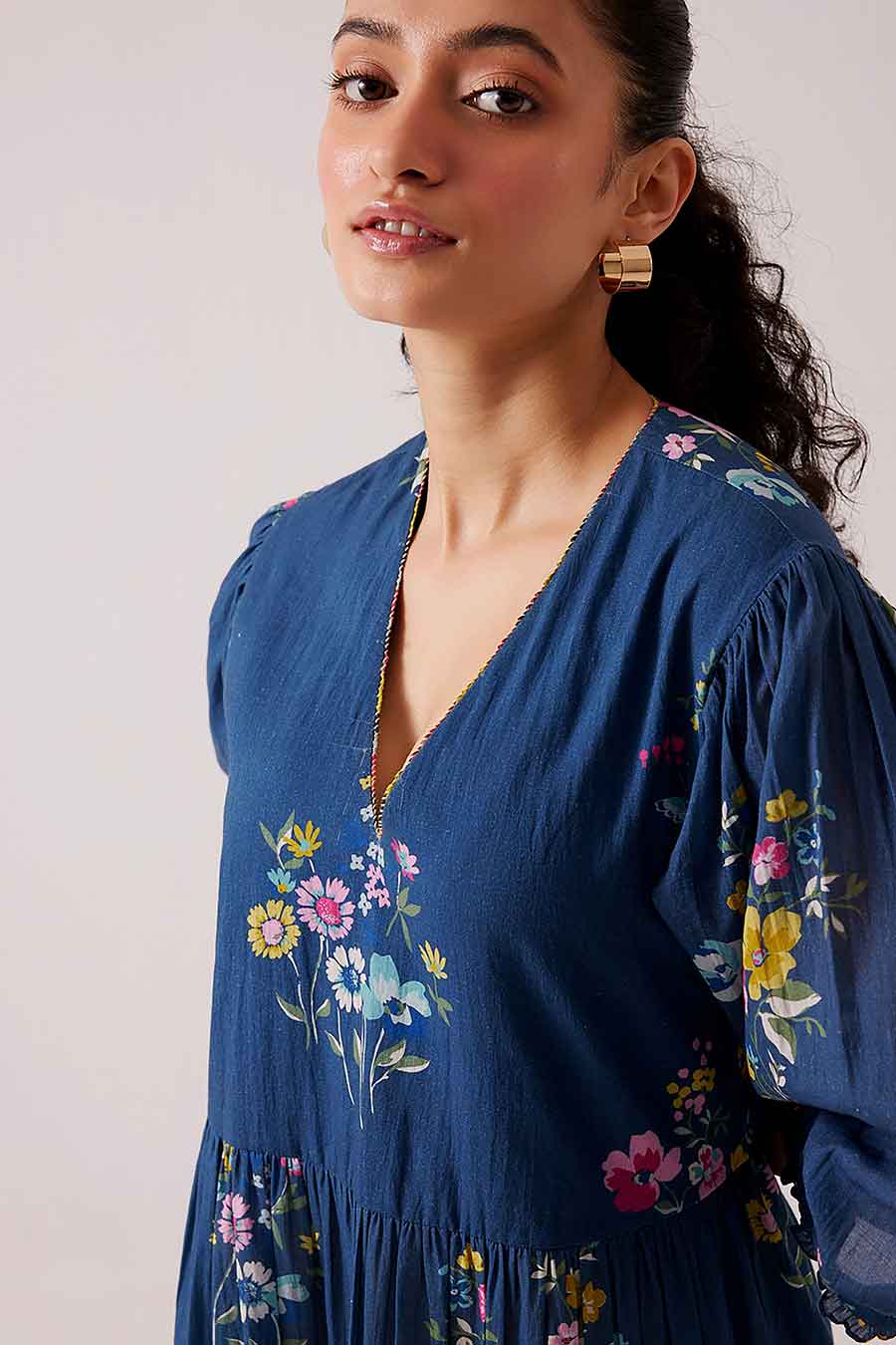 Blue Premium Designer Dress – High Demand