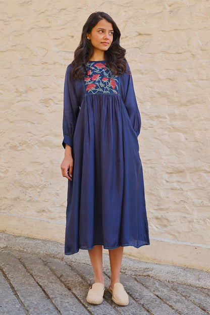 Blue Premium Designer Dress – Occasion Favorite