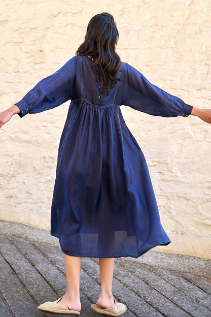 Blue Premium Designer Dress – Occasion Favorite