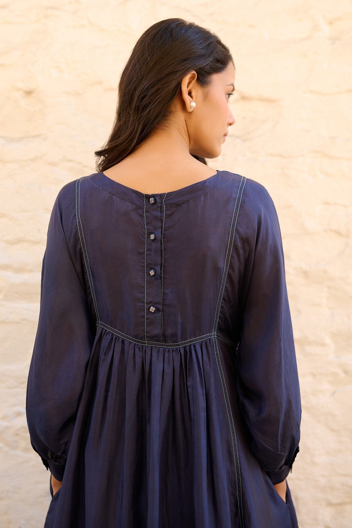 Blue Premium Designer Dress – Occasion Favorite