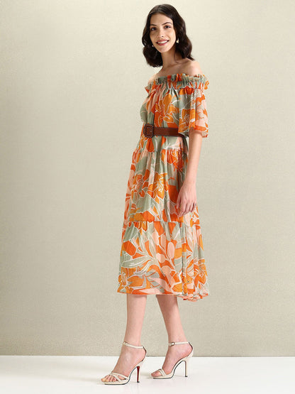 Floral Premium Designer Dress – Luxe Collection