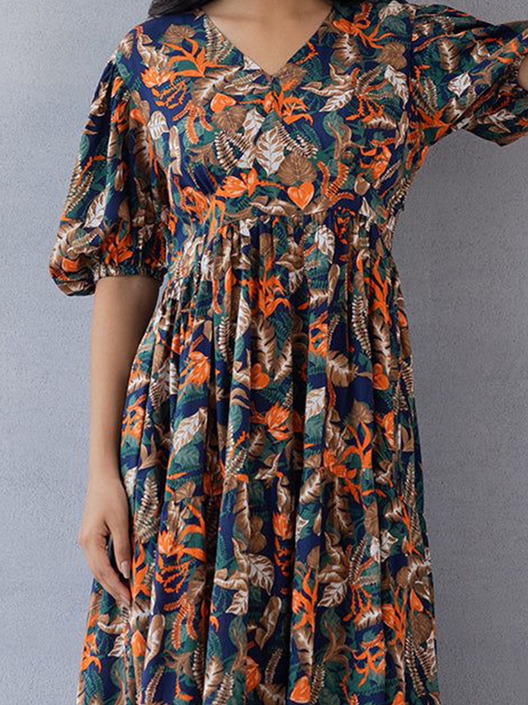 Floral Premium Designer Dress – Event Ready