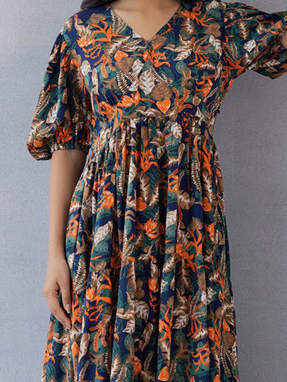 Floral Premium Designer Dress – Event Ready