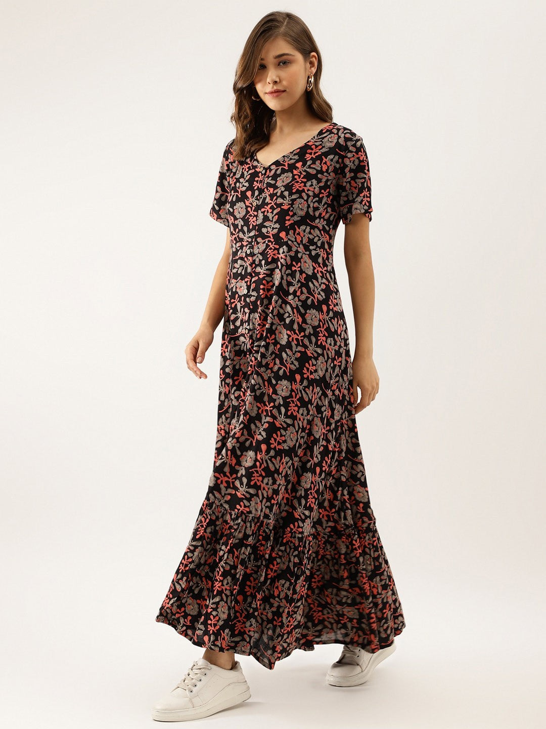 Floral Premium Designer Dress – Limited Drop