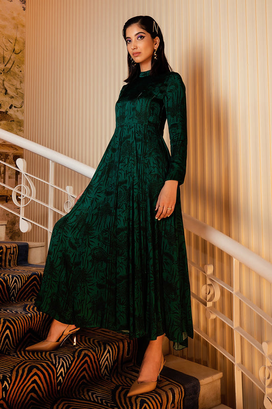 Green Premium Designer Dress – Event Ready
