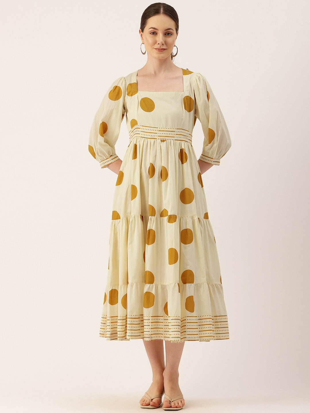 Polka Premium Designer Dress – Style Icon
