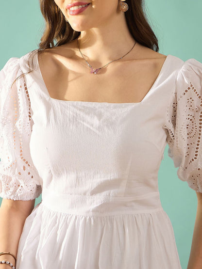 Puff Premium Designer Dress – Chic Statement